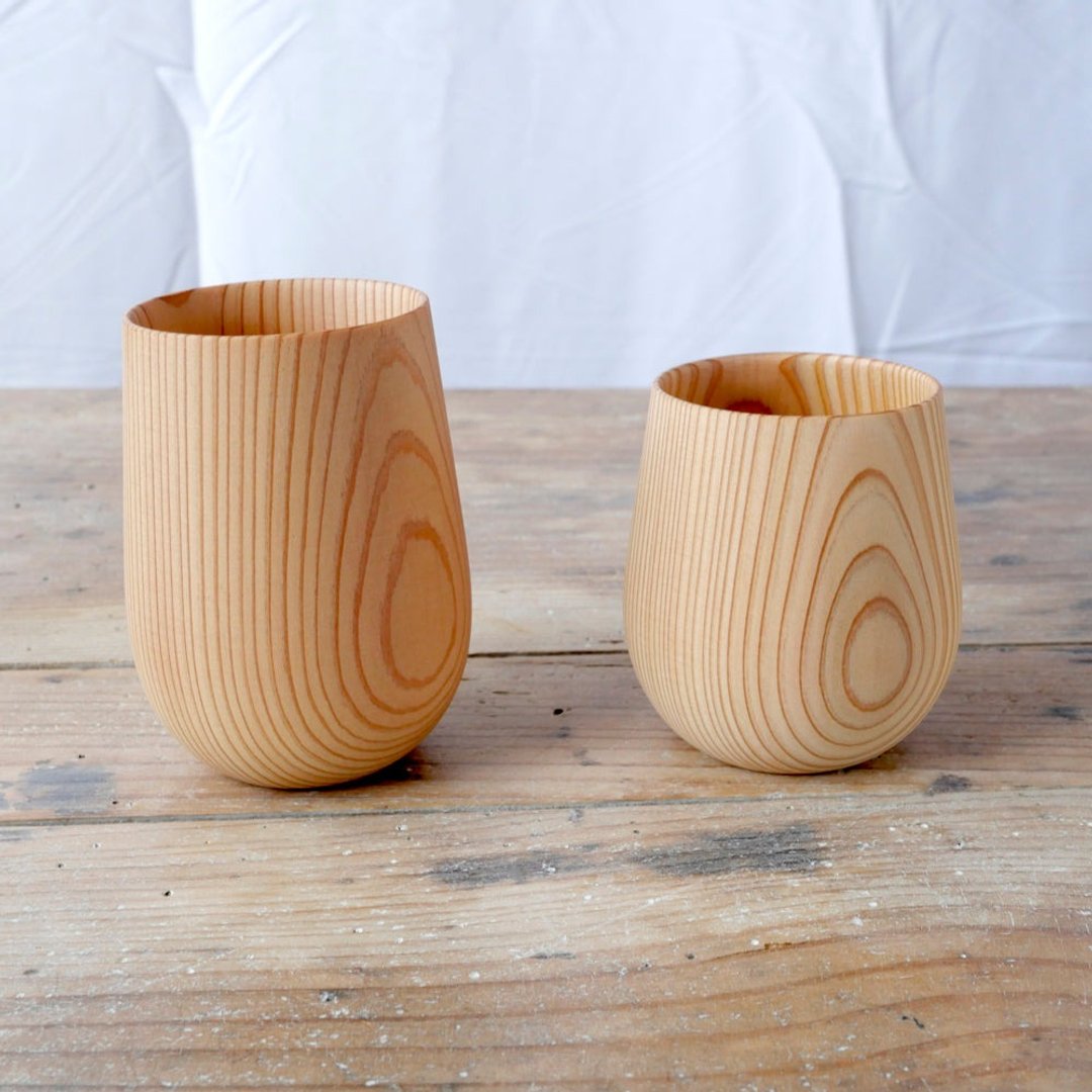 FUQUGI Sugi Cup (CUP Q) / Natural (S) - 其他杯子 - 木头 