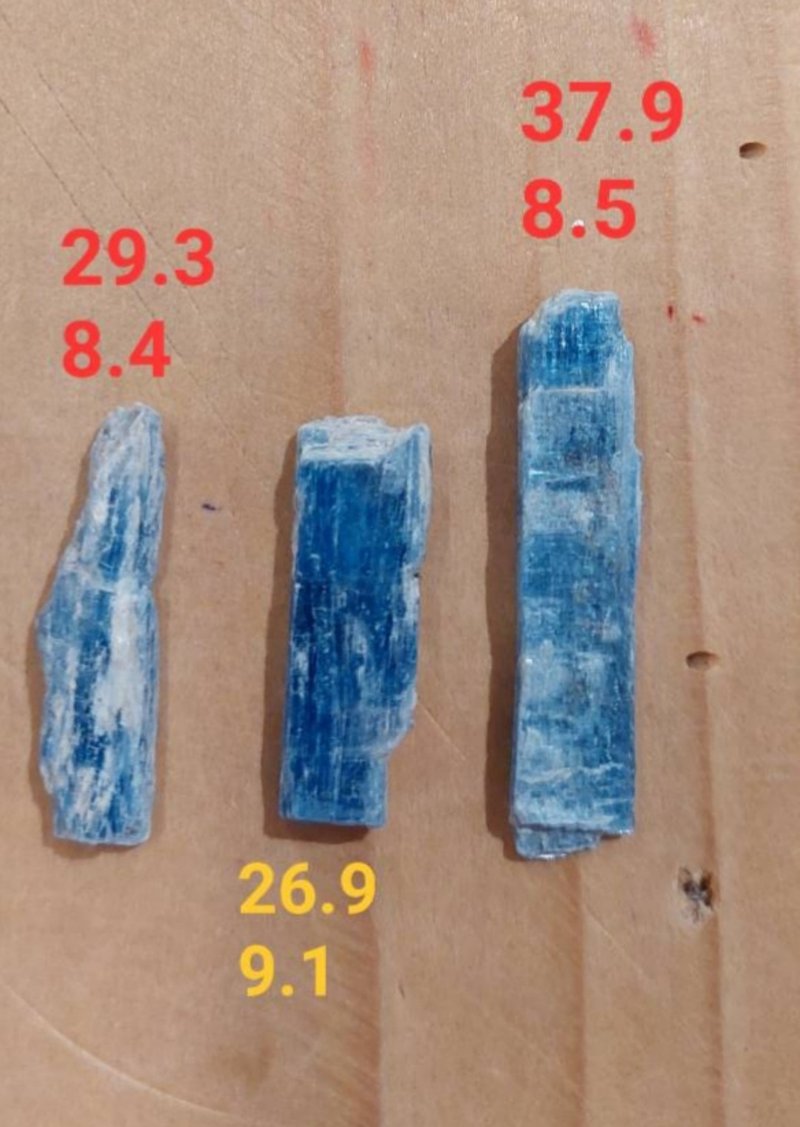 专属订单 蓝晶石 - 项链 - 防水材质 蓝色
