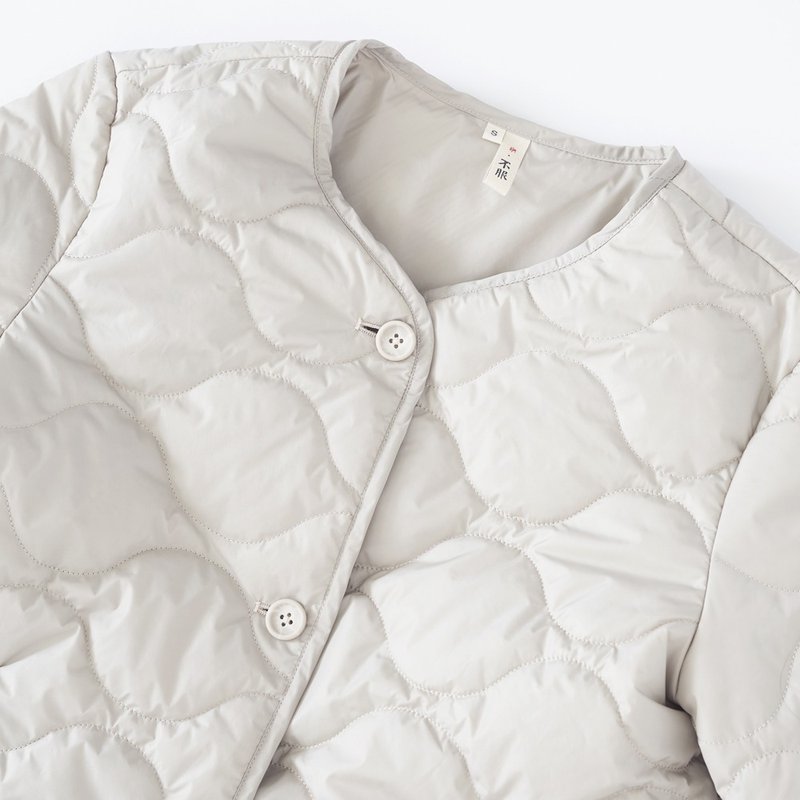 2色 女生絎棉內膽保暖棉服 3M thinsulate - 女装上衣 - 聚酯纤维 蓝色