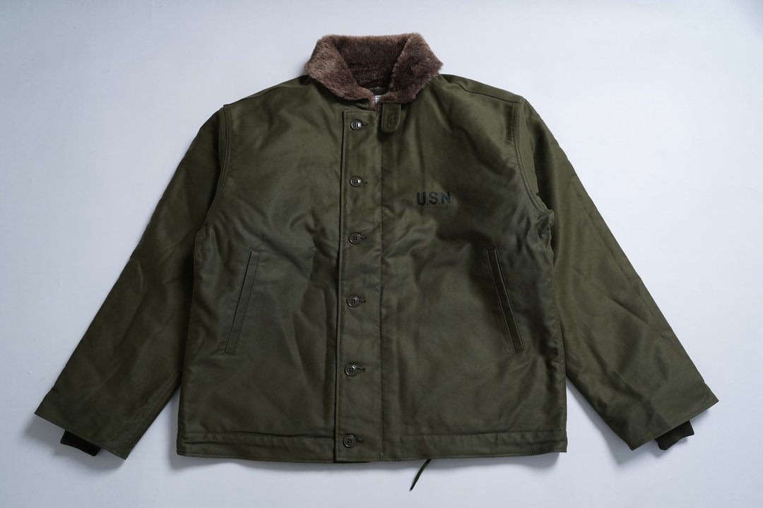 照旧古着 Houston Japan US Navy N-1 Deck Jacket 全两色 - 男装外套 - 棉 多色