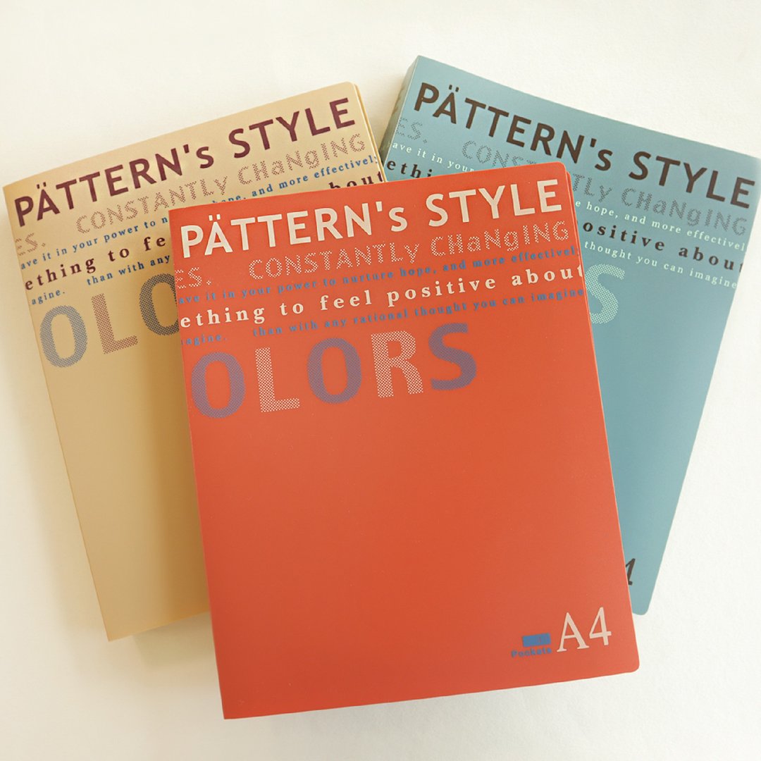 COLORS / 40 入资料本 (3 色)  SBN-316 - 文件夹/资料夹 - 塑料 