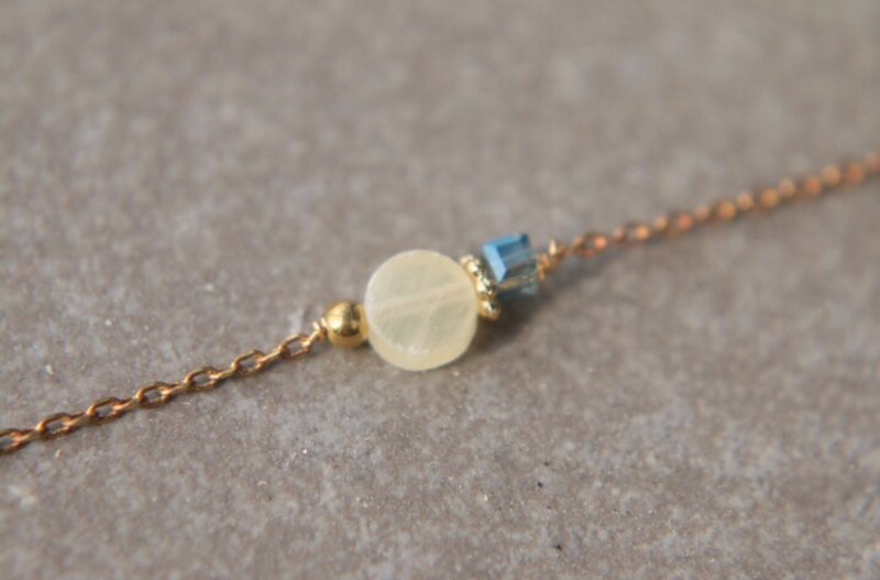 黄玉 手链 0433-原点 - 手链/手环 - 宝石 黄色