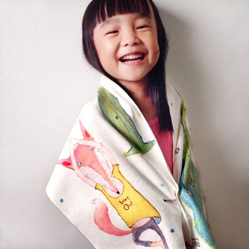 运动毛巾/小孩浴巾 陪你练瑜珈 - 运动配件 - 其他材质 多色