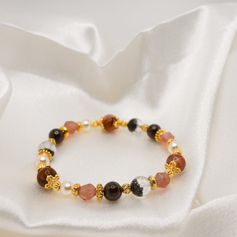 瑰映心语・晶石手链 - 手链/手环 - 半宝石 