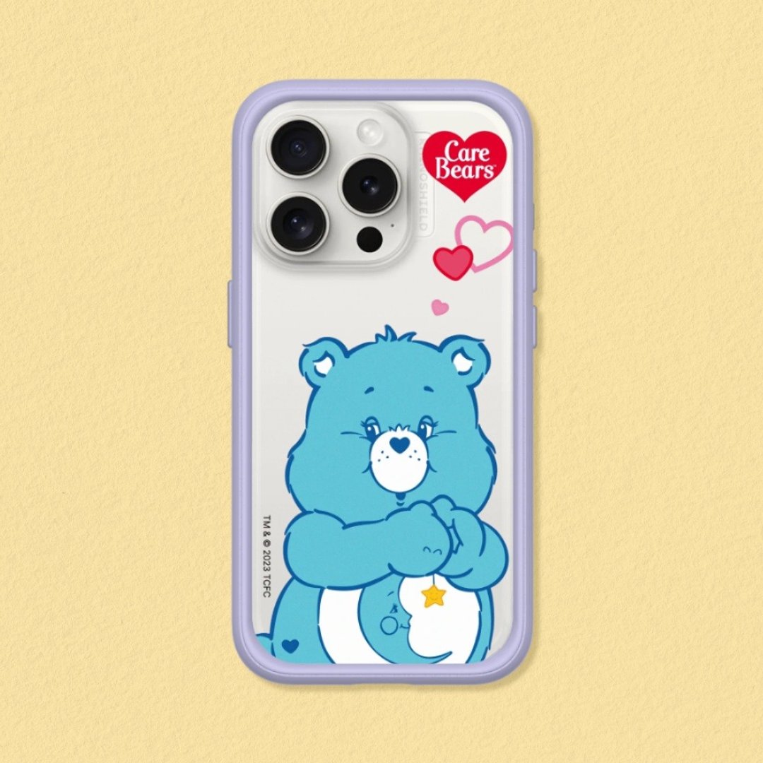 Mod NX边框背盖手机壳∣Care Bears/Bedtime Bear for iPhone - 手机壳/手机套 - 塑料 多色