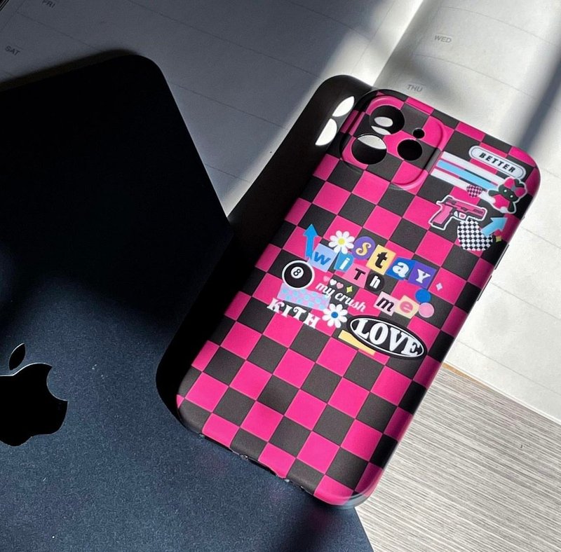 Sweet Attack 手机壳 - 手机壳/手机套 - 其他材质 粉红色