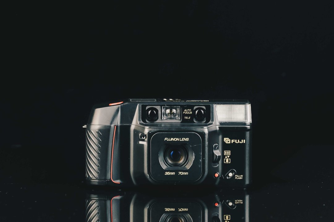 FUJI TELE CARIDA SUPER DATE #1375 #135底片相机 - 相机 - 其他金属 黑色