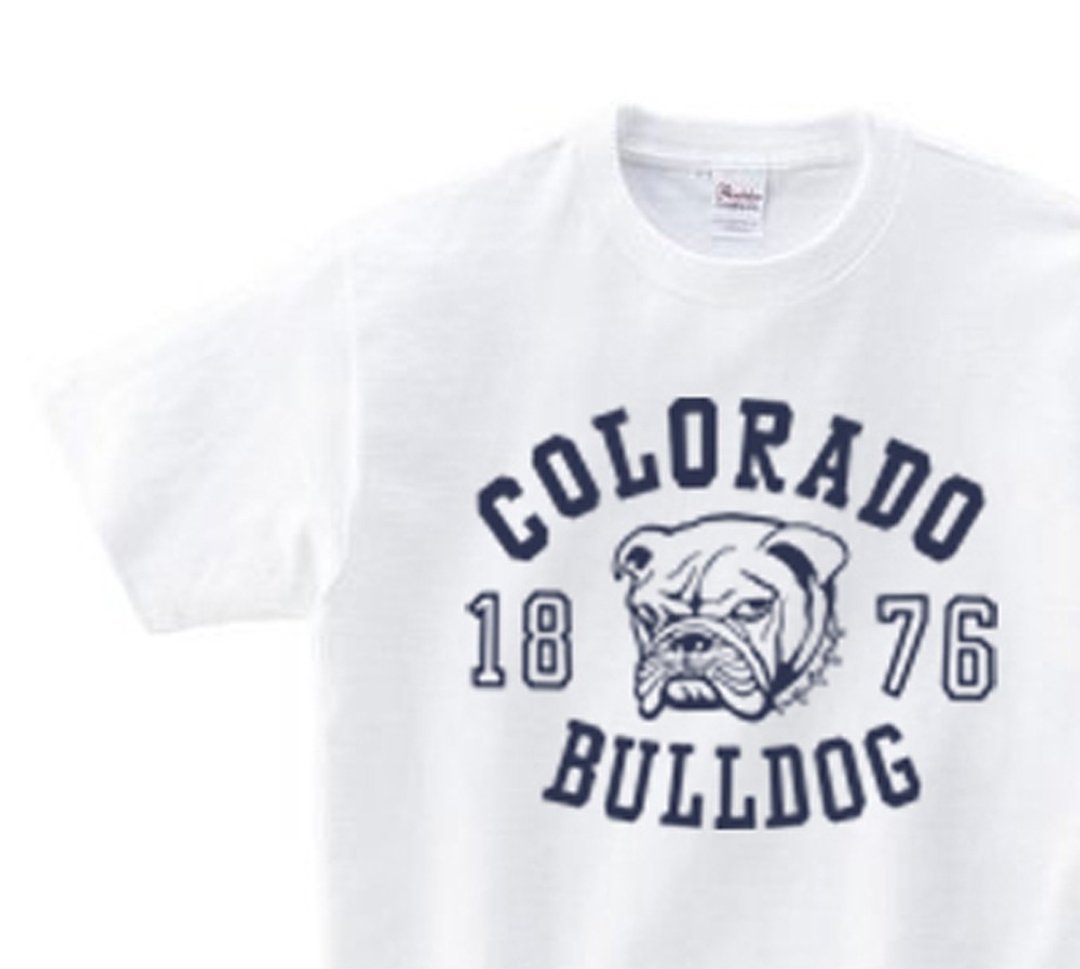 科罗拉多斗牛犬 WM-WL・S-XL T恤【订制商品】 - 中性连帽卫衣/T 恤 - 棉 白色