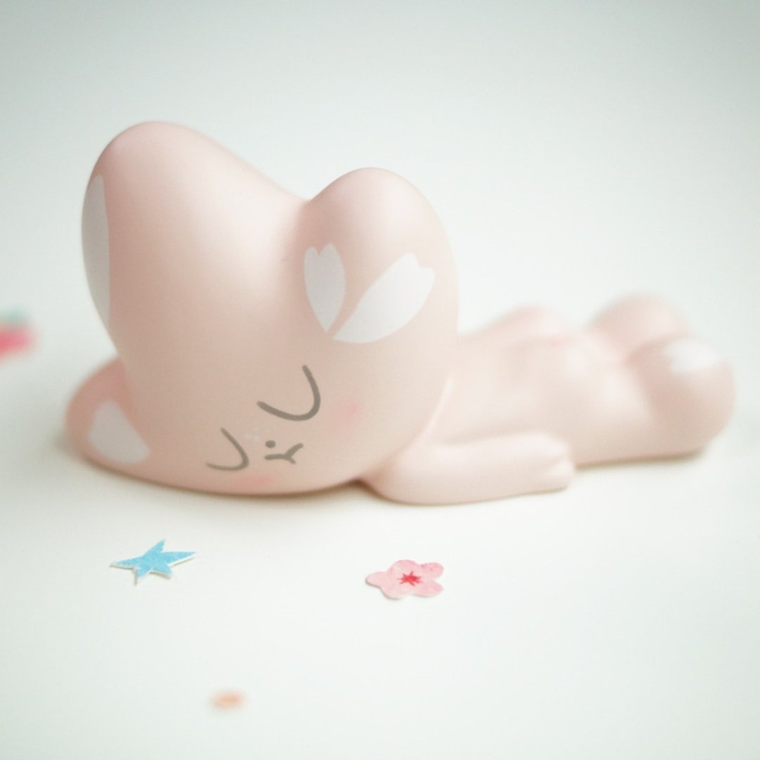 Cherry blossom starfy Art toy - 玩偶/公仔 - 其他材质 粉红色