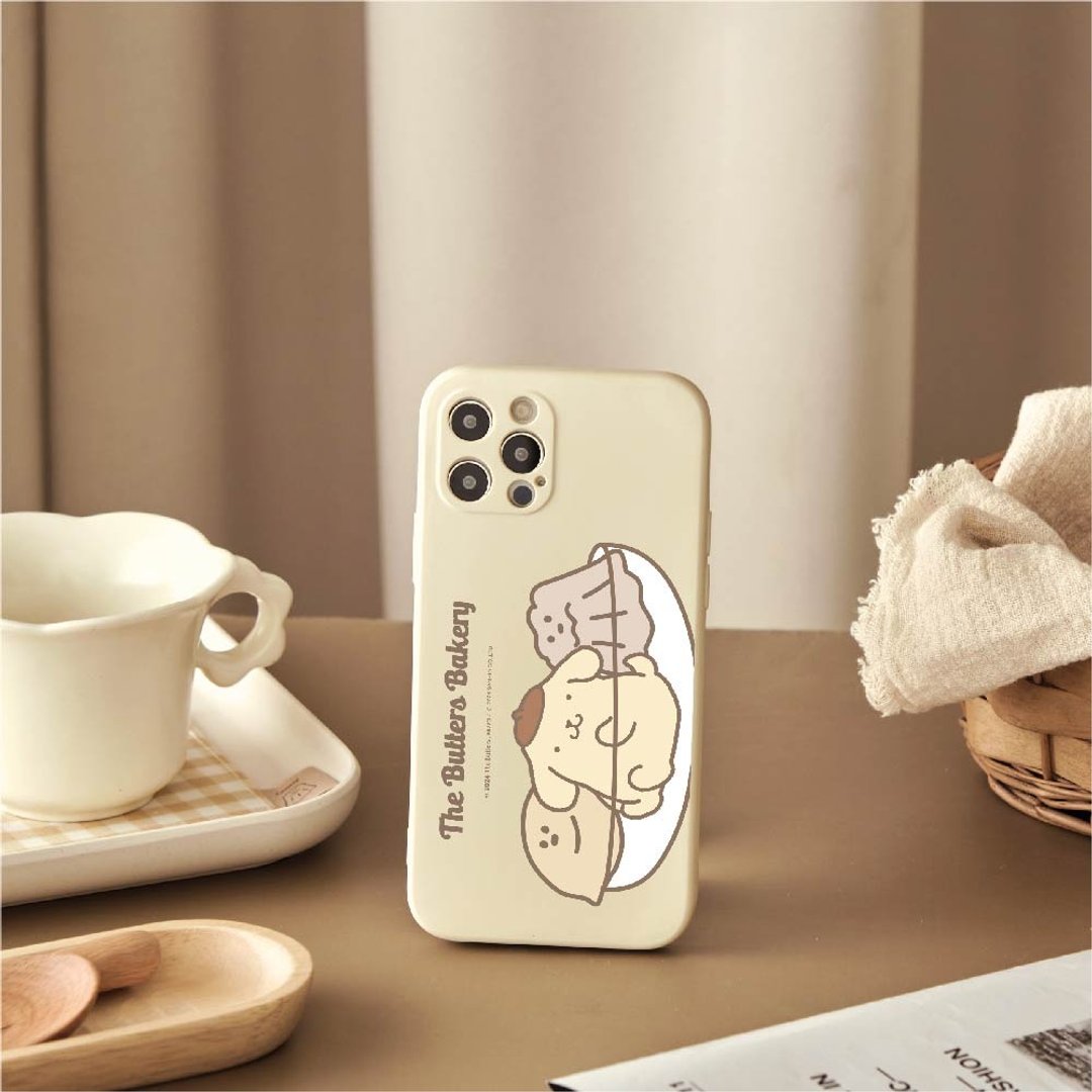 奶油家族x布丁狗布丁杯全包iPhone手机壳 - 手机壳/手机套 - 硅胶 多色