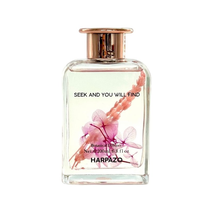 天然普罗旺斯薰衣草藤枝家居香薰 圣诞礼物宠物友善除臭放松助眠 - 香薰/精油/线香 - 玻璃 紫色