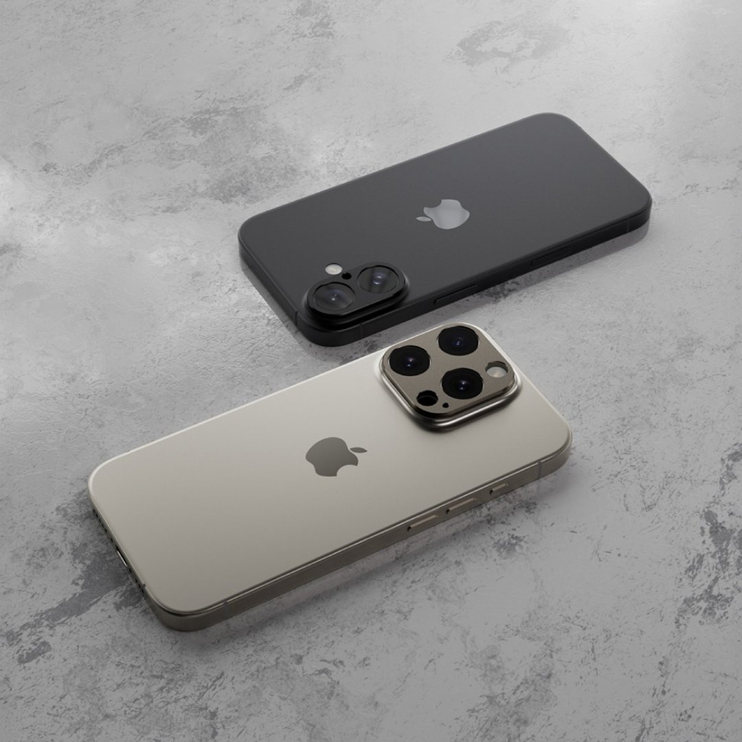 iPhone 16/Plus/Pro/Pro Max LenShield 铝合金镜头保护贴 - 手机配件 - 铝合金 