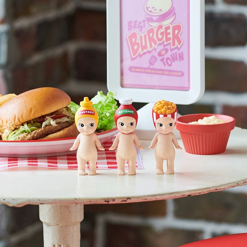Sonny Angel MiniFigure 美式小点系列 (三入随机款) - 玩偶/公仔 - 塑料 