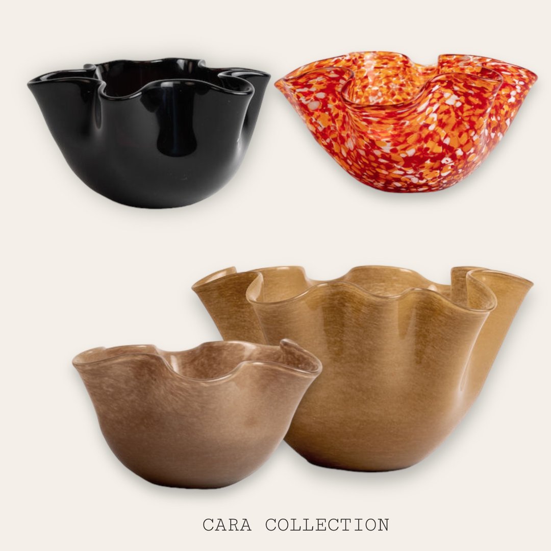 Cara 波浪花型碗 - 碗 - 玻璃 