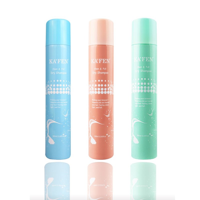 油头救星 无水无酒精 I KAFEN卡氛 蓬松干洗发喷雾系列 300ml - 洗发用品 - 其他材质 多色