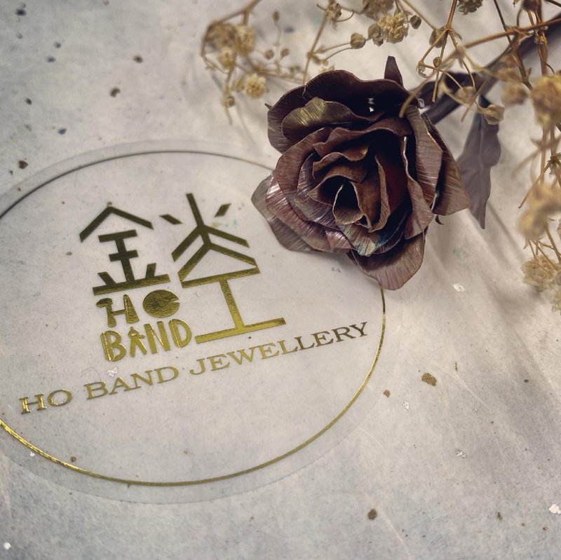 永恒的花语(小尺寸) - 金工/饰品 - 铜/黄铜 