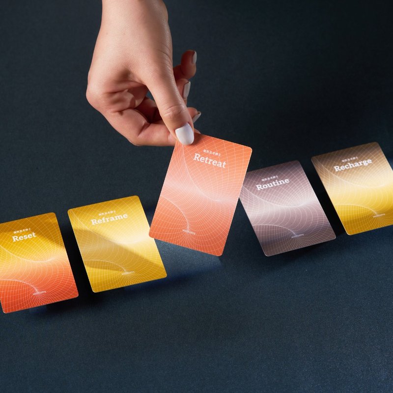 女人迷 韧性思考牌卡 | 用逆商力为逆境创造新空间 - 桌游/玩具 - 纸 蓝色