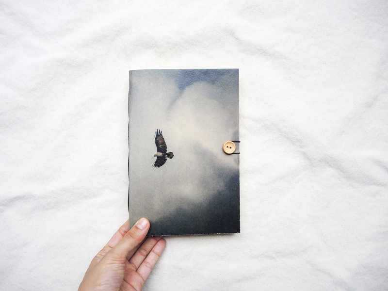 Learn to fly Notebook / Size: A5 (~ 13 x 20 CM). - 笔记本/手帐 - 纸 黑色