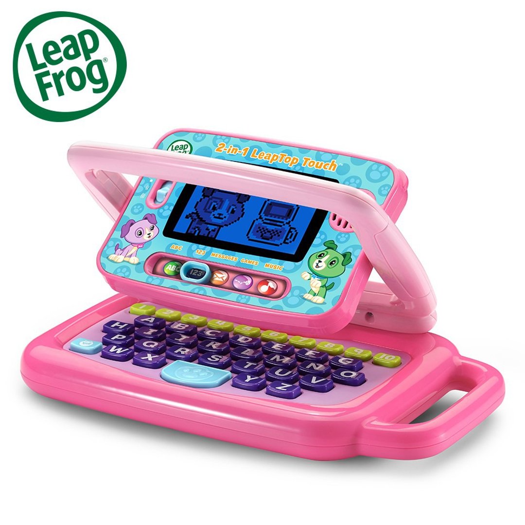 官方直营快速出货 - 仅限寄送台湾【LeapFrog】翻转小笔电 - 粉 - 玩具/玩偶 - 塑料 粉红色