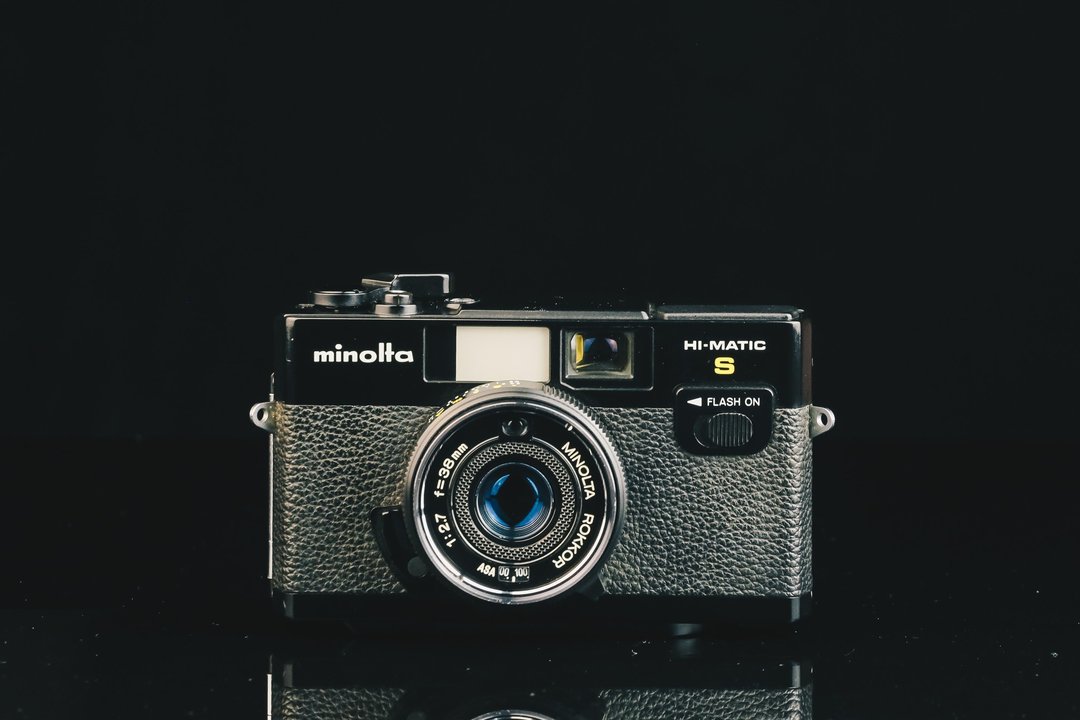 Minolta HI-MATIC S #7156 #135底片相机 - 相机 - 其他金属 黑色