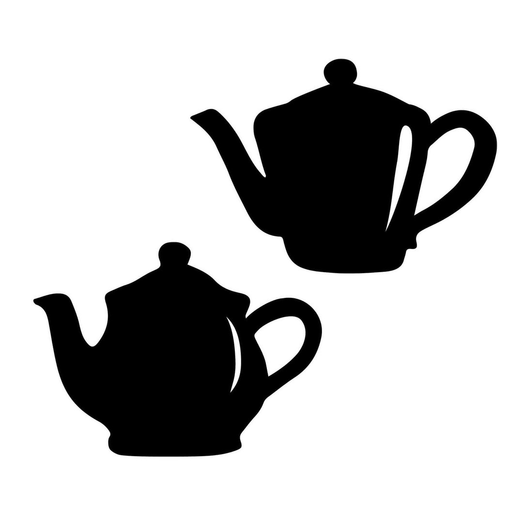 Teapot svg, teapot eps, teapot png, teapot cutout, teapot template, Cricut, SVG - 图文模板设计 - 其他材质 