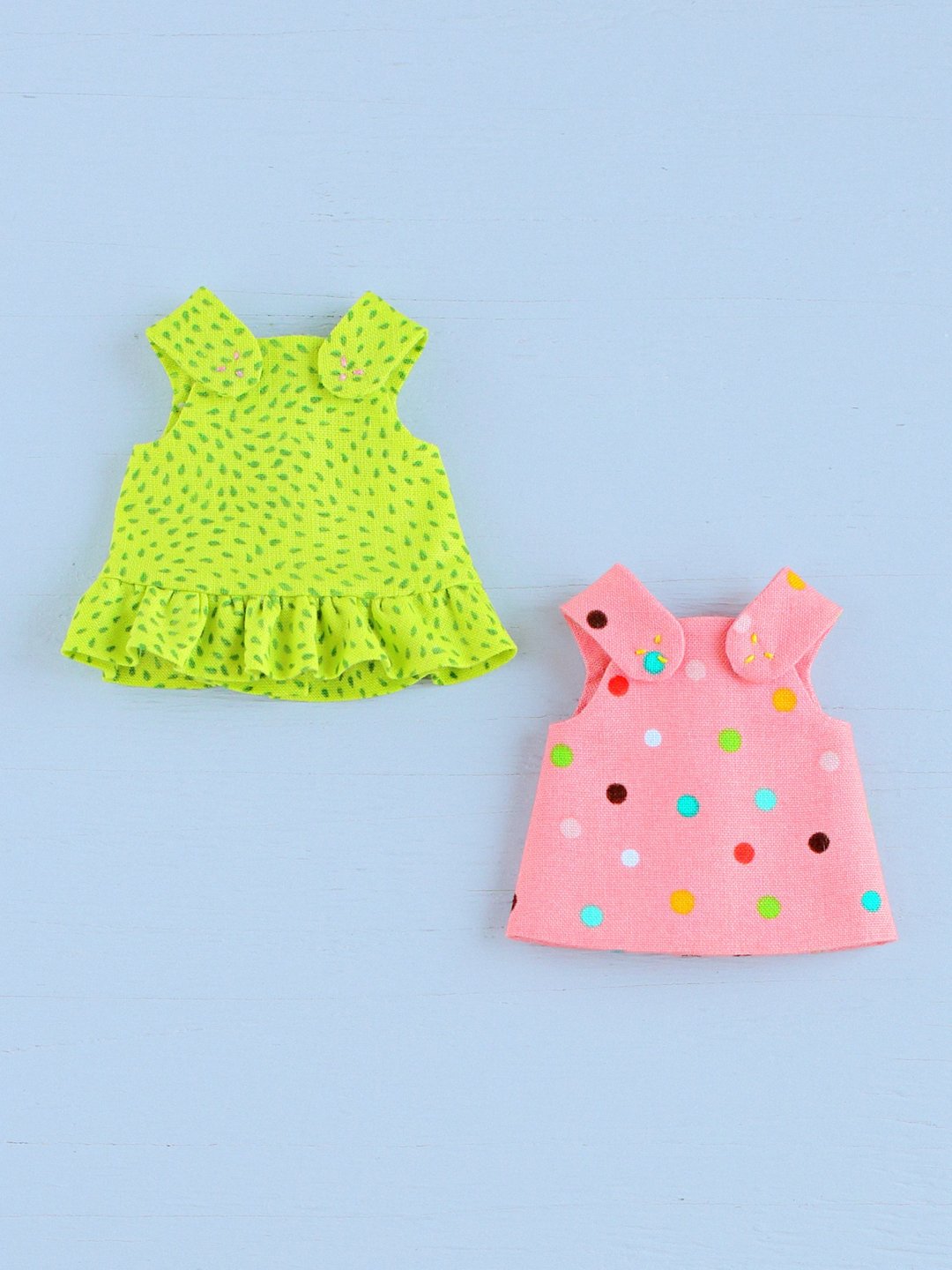 PDF Sundresses for Mini Dolls Sewing Pattern - 手工艺教程/工具书 - 其他材质 