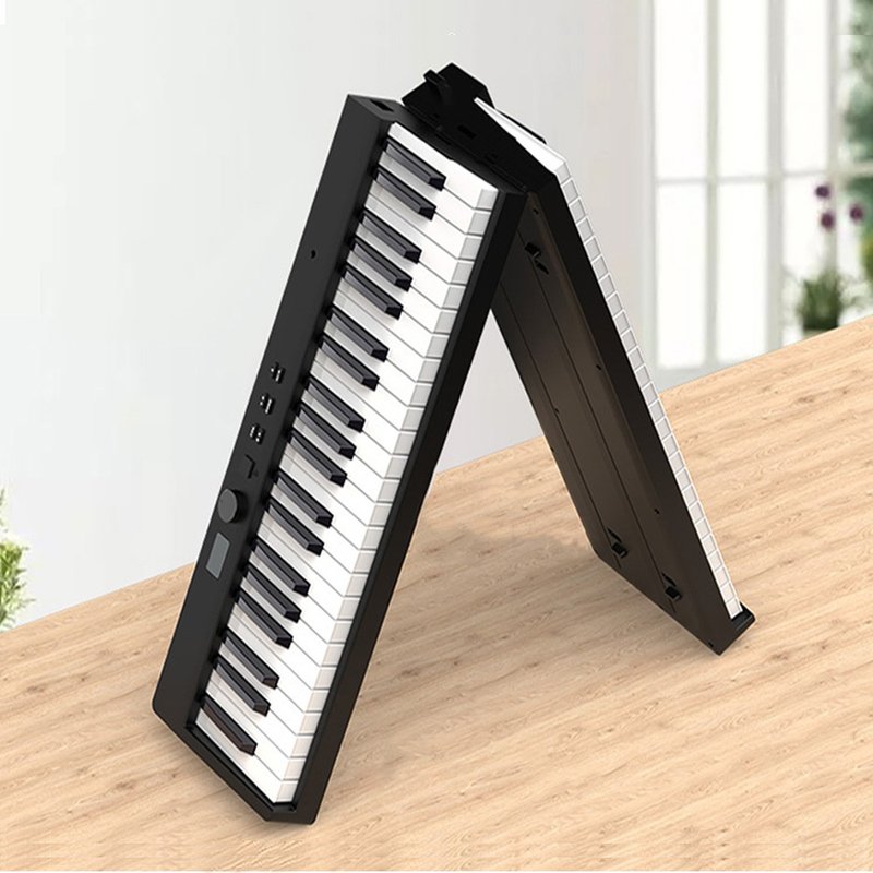 【品菲特PINFIS】智慧多功能折叠式电子琴- 88键 - 其他家具 - 塑料 黑色