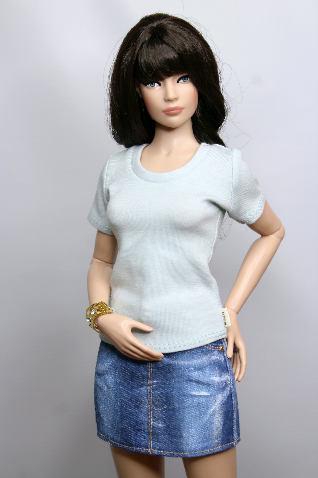 T-shirt for dolls with rtb101. T-shirt for Tonner doll (Grace, Ellowyne, Rayne) - 其他 - 棉．麻 