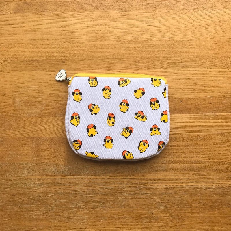 Mini pouch B - 其他 - 棉．麻 白色