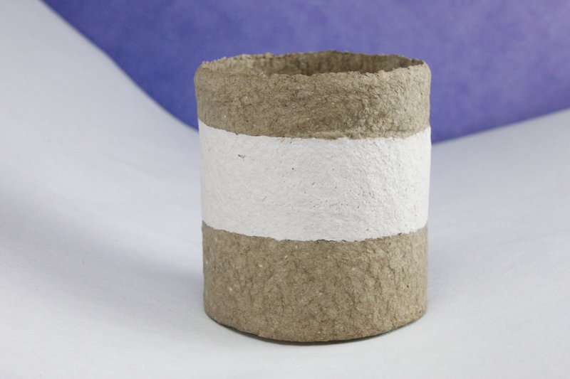 干燥霓花盆－光复印记 - 摆饰 - 纸 卡其色