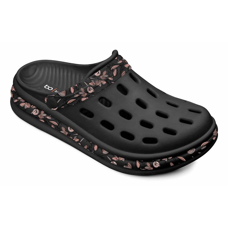 【 BOAONDA 】巴西原创设计 | ZEN 001-PRETO   休闲半拖  女鞋 - 女款休闲鞋 - 环保材料 