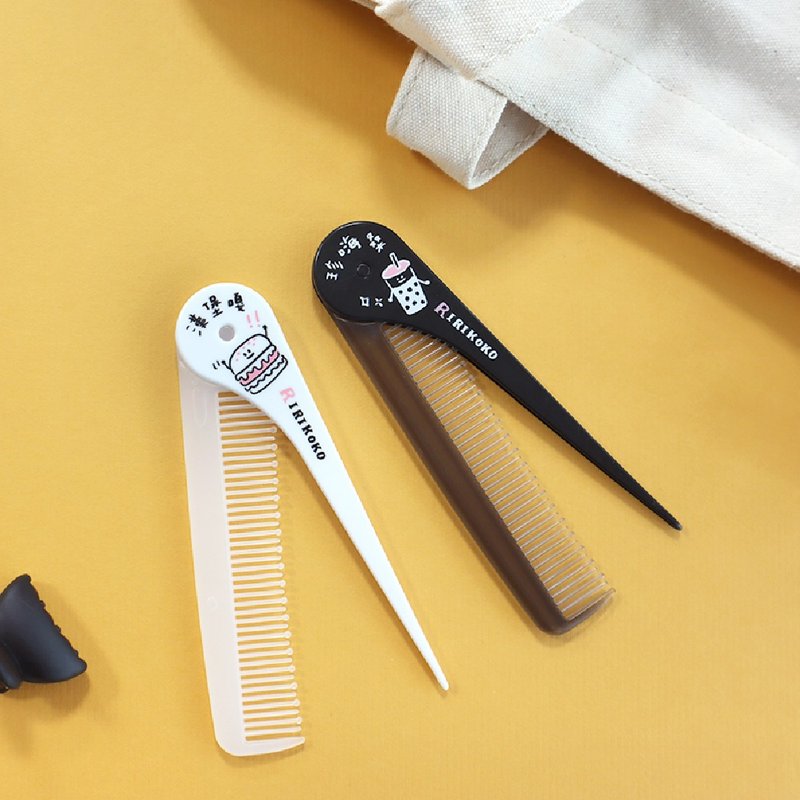 哩哩扣扣 / 尖尾按摩折梳 (2 色) SME-124 - 彩妆刷具/镜子/梳子 - 塑料 