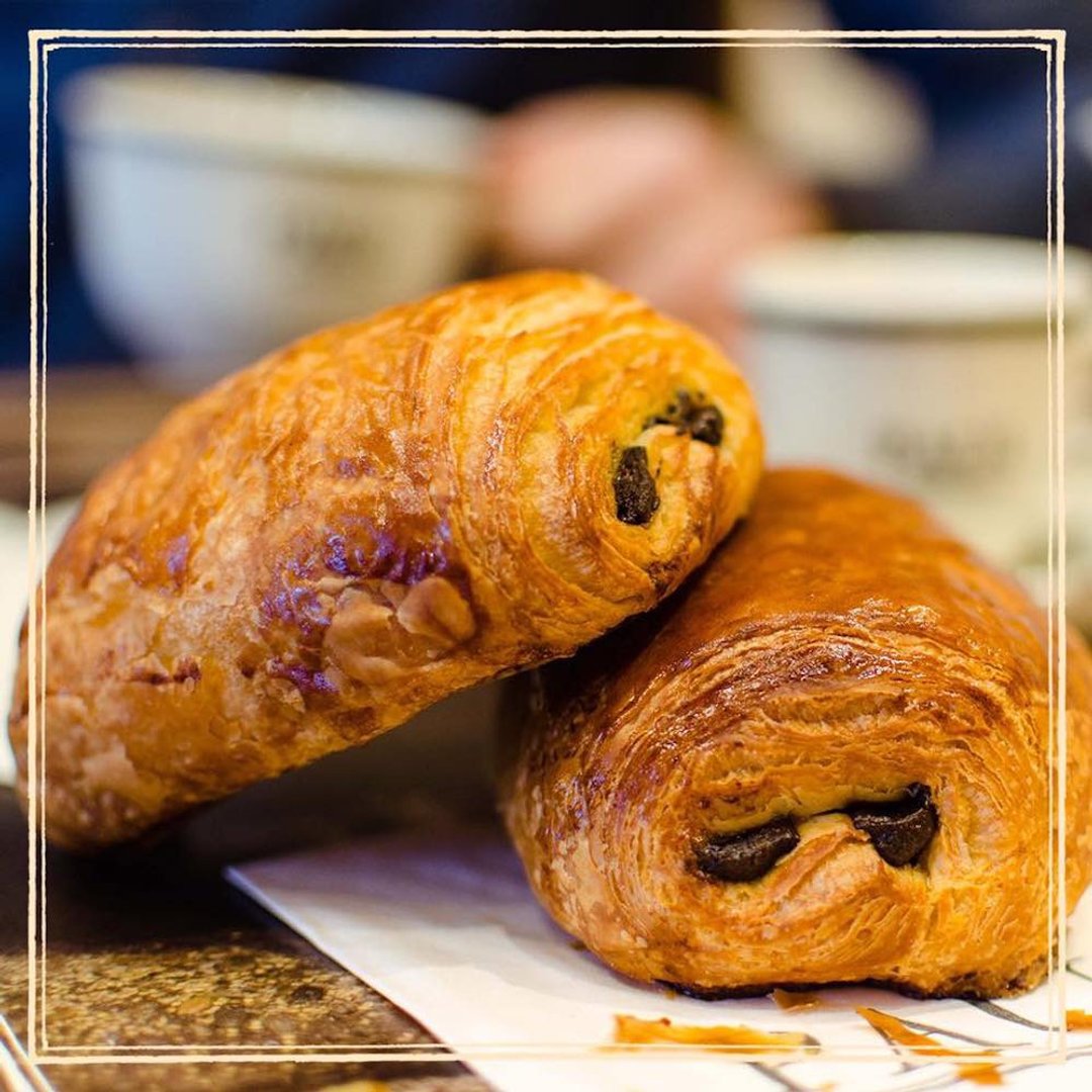 经典巧克力组合 Chocolate Croissant - 面包/吐司 - 其他材质 咖啡色