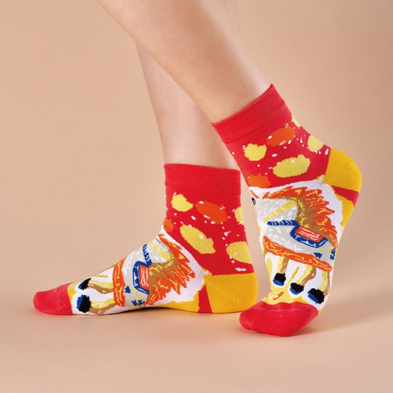 马到成功 - 缤纷马 短袜 - 袜子 - 环保材料 