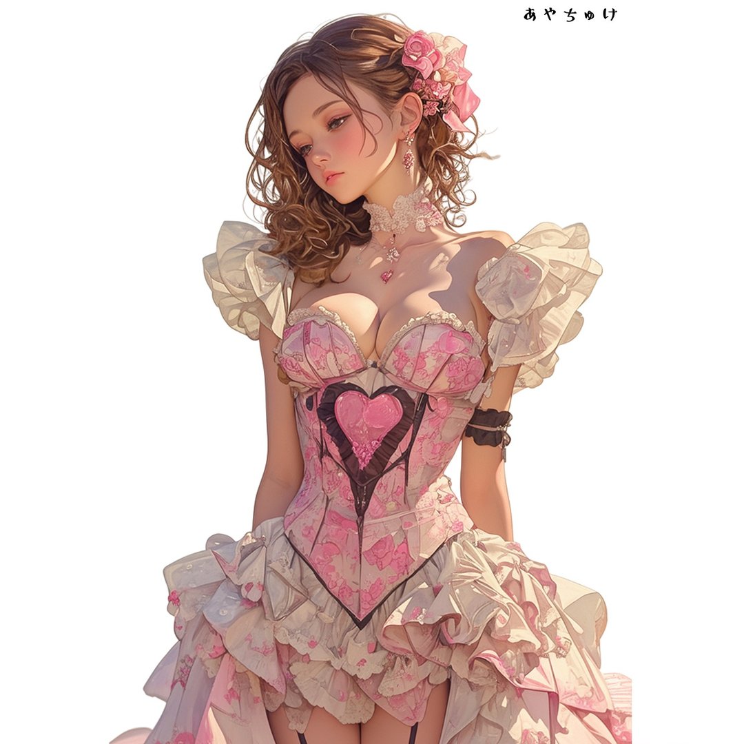 【12月新品6】07-111-0186 人物贴纸 性感情人节女孩 - 贴纸 - 纸 