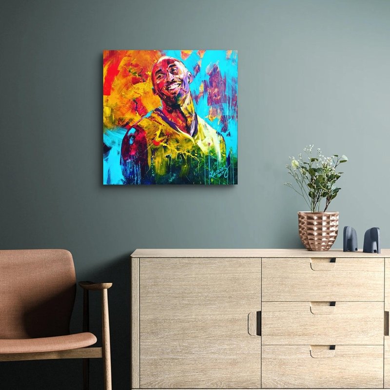 黑曼巴 Kobe Bryant 艺术微喷无框画 - 海报/装饰画/版画 - 聚酯纤维 