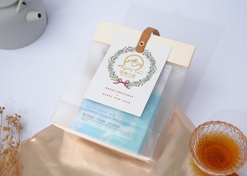 圣诞平安系列－祝福茶袋礼 圣诞节礼物 精选茶包交换礼物三种口味 - 茶 - 其他材质 