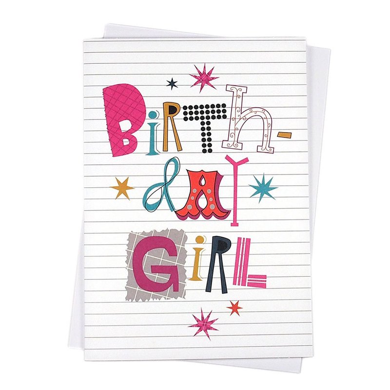 这个专属妳的日子【Hallmark-卡片 生日祝福】 - 卡片/明信片 - 纸 多色