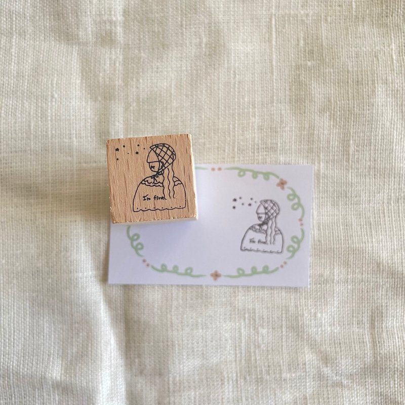 i'm fine 印章 - 印章/印台 - 木头 卡其色