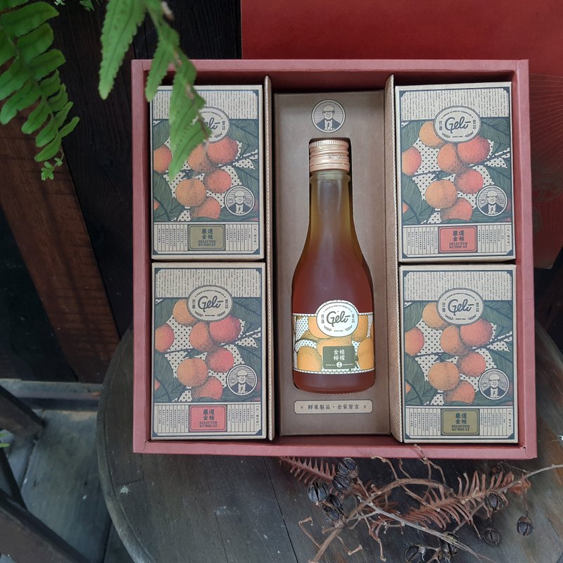 2023兔年新春桔满足礼盒H02-附提袋 - 蛋糕/甜点 - 新鲜食材 