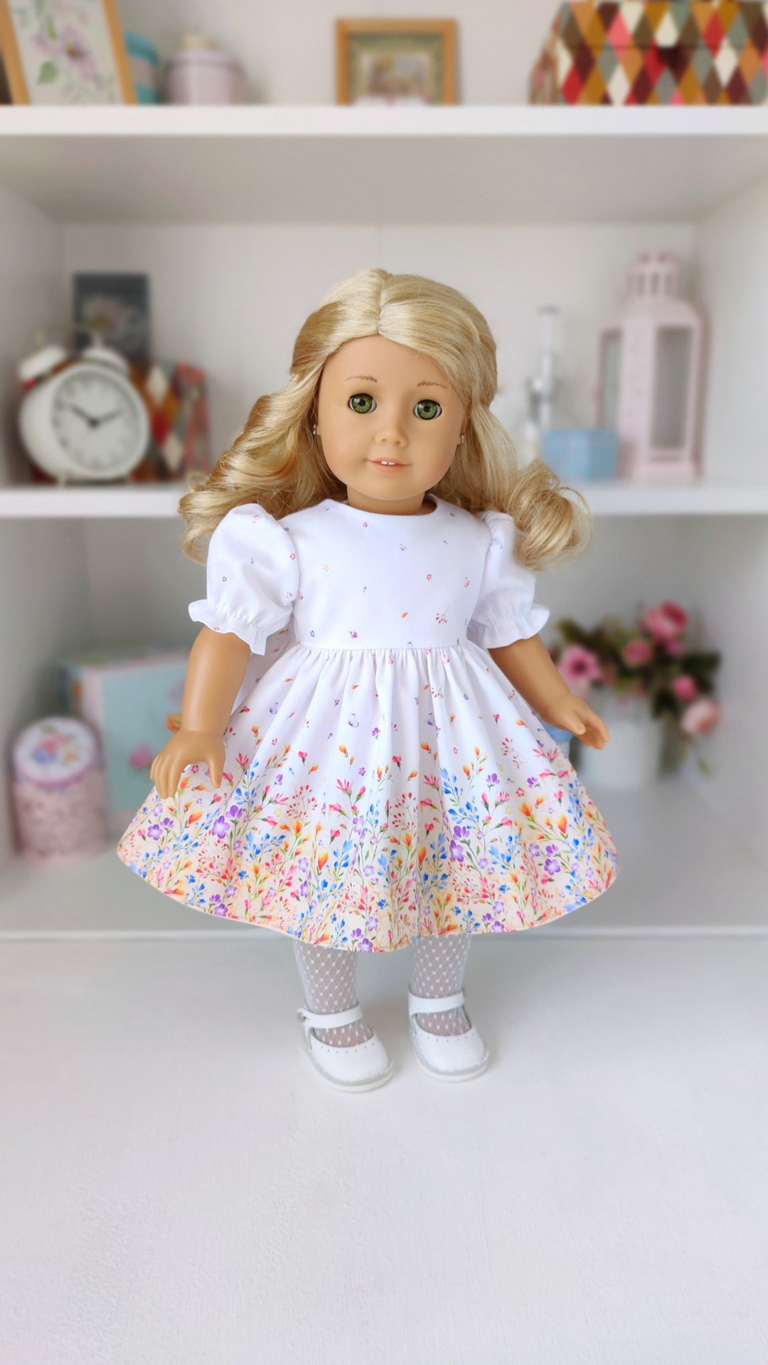 American Girl doll dress 18 inch doll dress - 玩具/玩偶 - 棉 多色