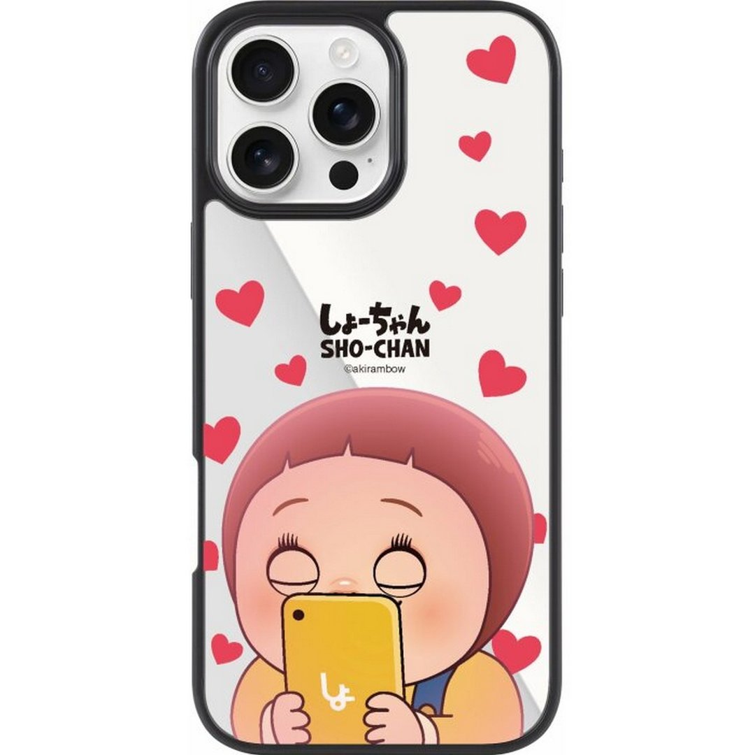 灿子 - Heart & Love iPhone16 Samsung S25 镜面手机壳兼MagSafe - 手机壳/手机套 - 塑料 多色
