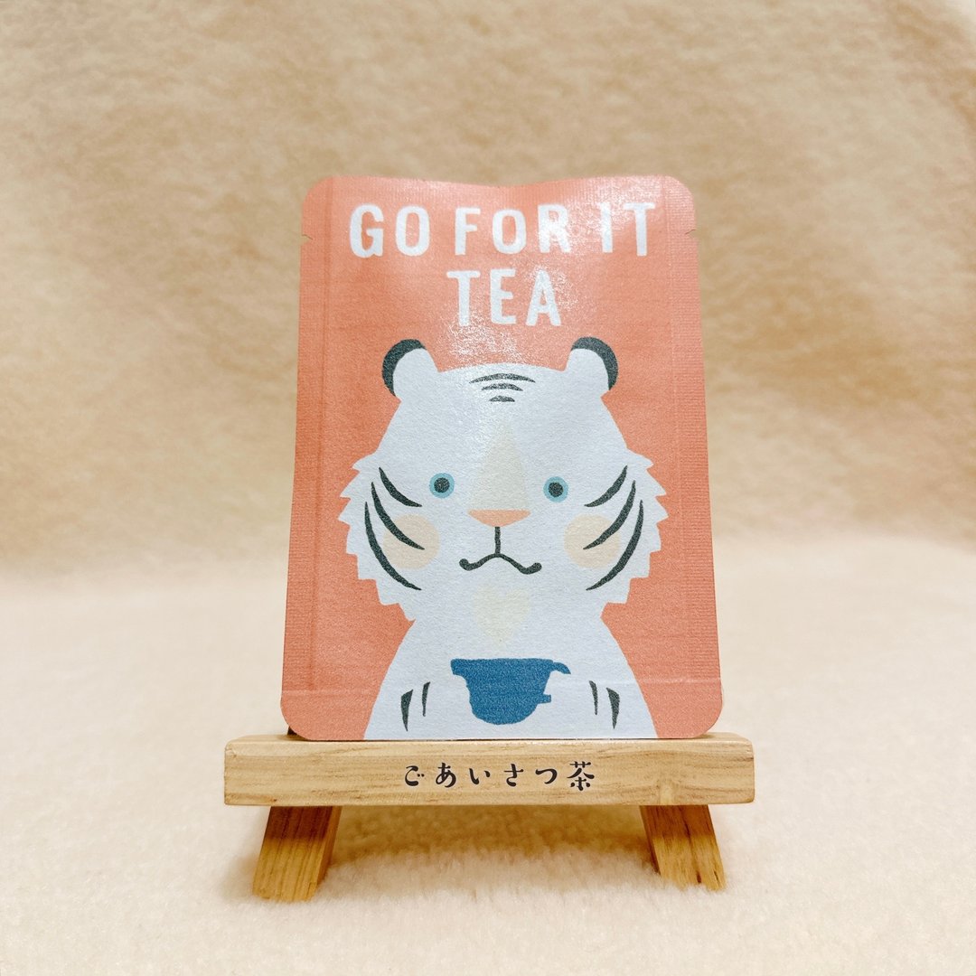 问候茶包_GO FOR IT TEA_京都玉露円缘茶1包入 - 茶 - 纸 多色