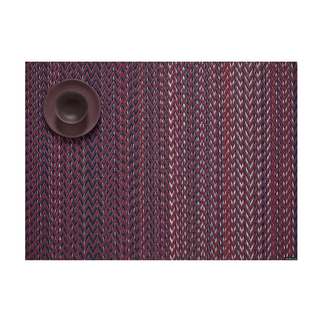 斜纹渐层Quill系列餐垫-36X48CM(野桑红/Mulberry) - 餐垫/桌巾 - 塑料 绿色