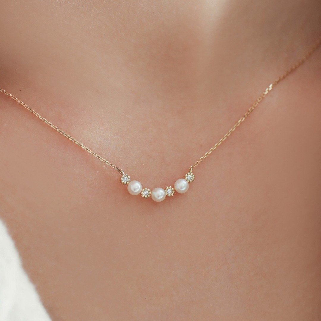 【 C.H. JEWELRY 】ANTHEA - 项链 - 贵金属 金色
