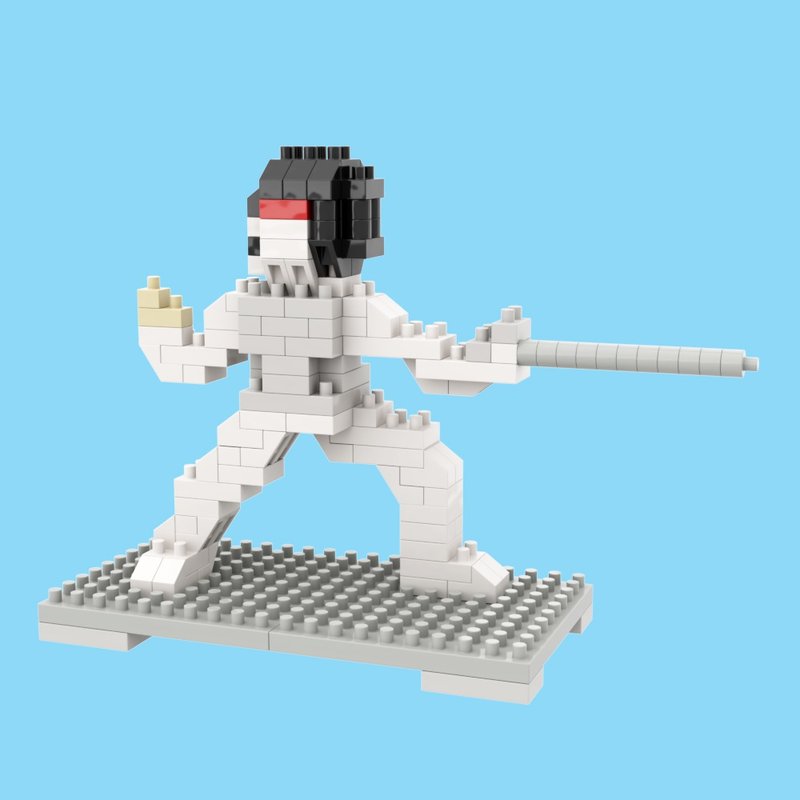 Archbrick 剑撃微积木 Nanoblock - 玩偶/公仔 - 塑料 多色