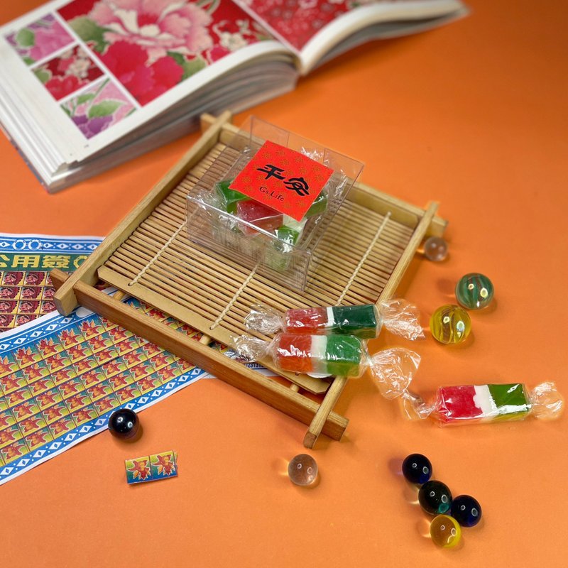 【台湾古早味】红绿糖随身皂 - 肥皂/手工皂 - 植物．花 