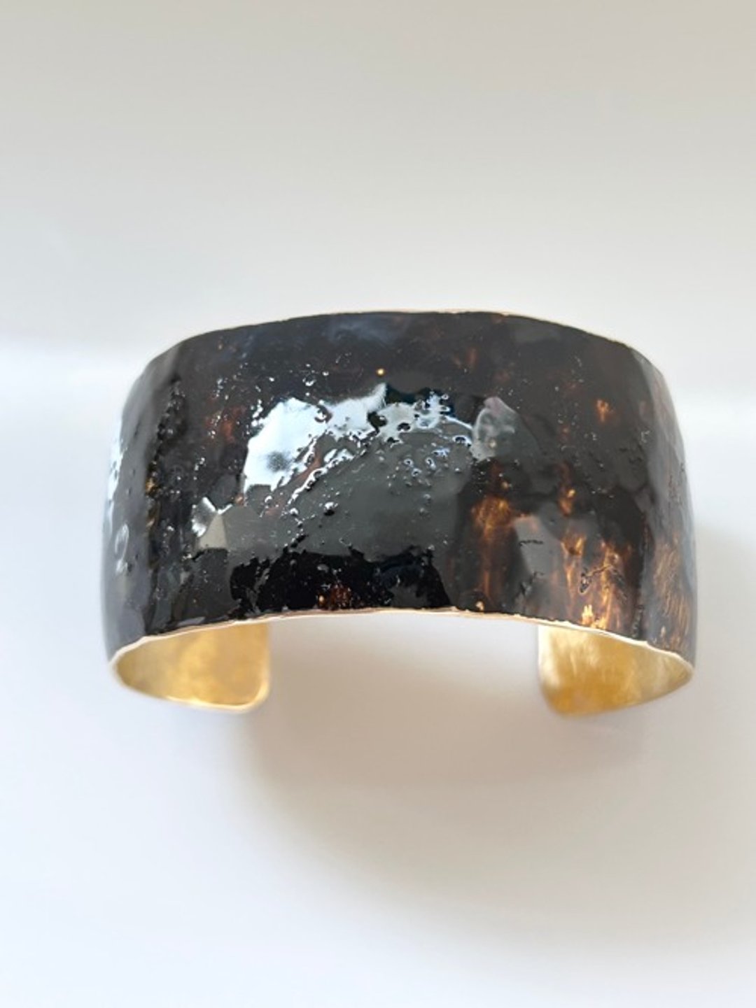 બંગડી BLACK 漆艺 (JAPAN LACQUER) - 手链/手环 - 其他金属 