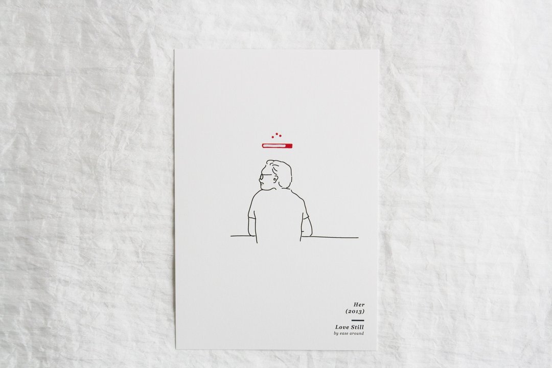Love Still The Postcard - Samantha, I miss you - 卡片/明信片 - 纸 白色