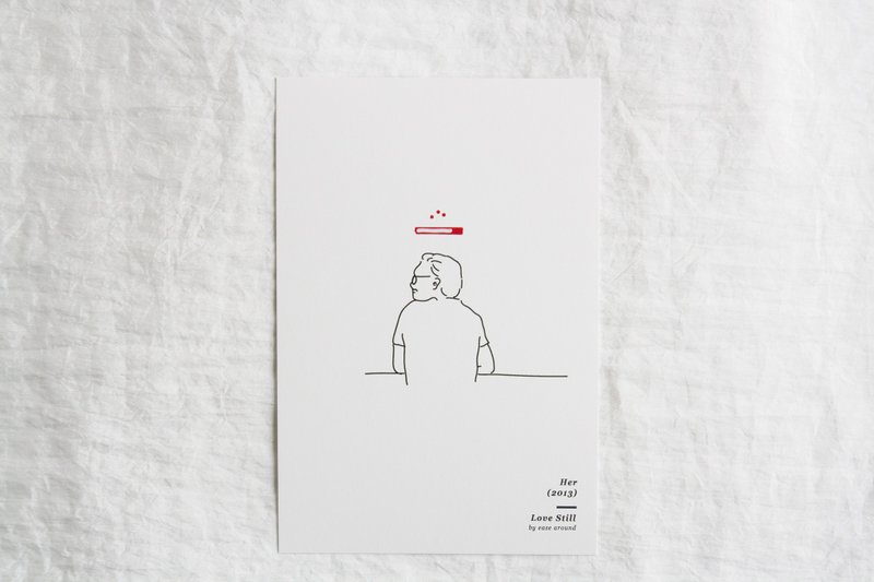 Love Still The Postcard - Samantha, I miss you - 卡片/明信片 - 纸 白色